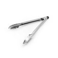 Shefu Products 10 in. Silver Stainless Steel Stainless Tongs SH1489431